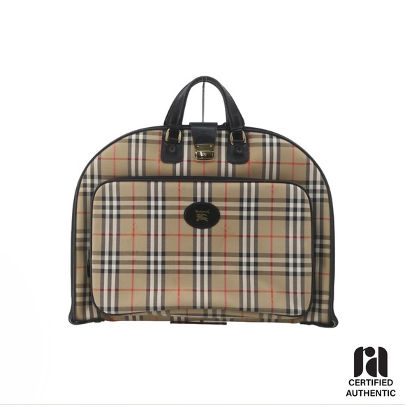 Burberry Nova Check Garment Bag. EUC. - Picture 1 of 1
